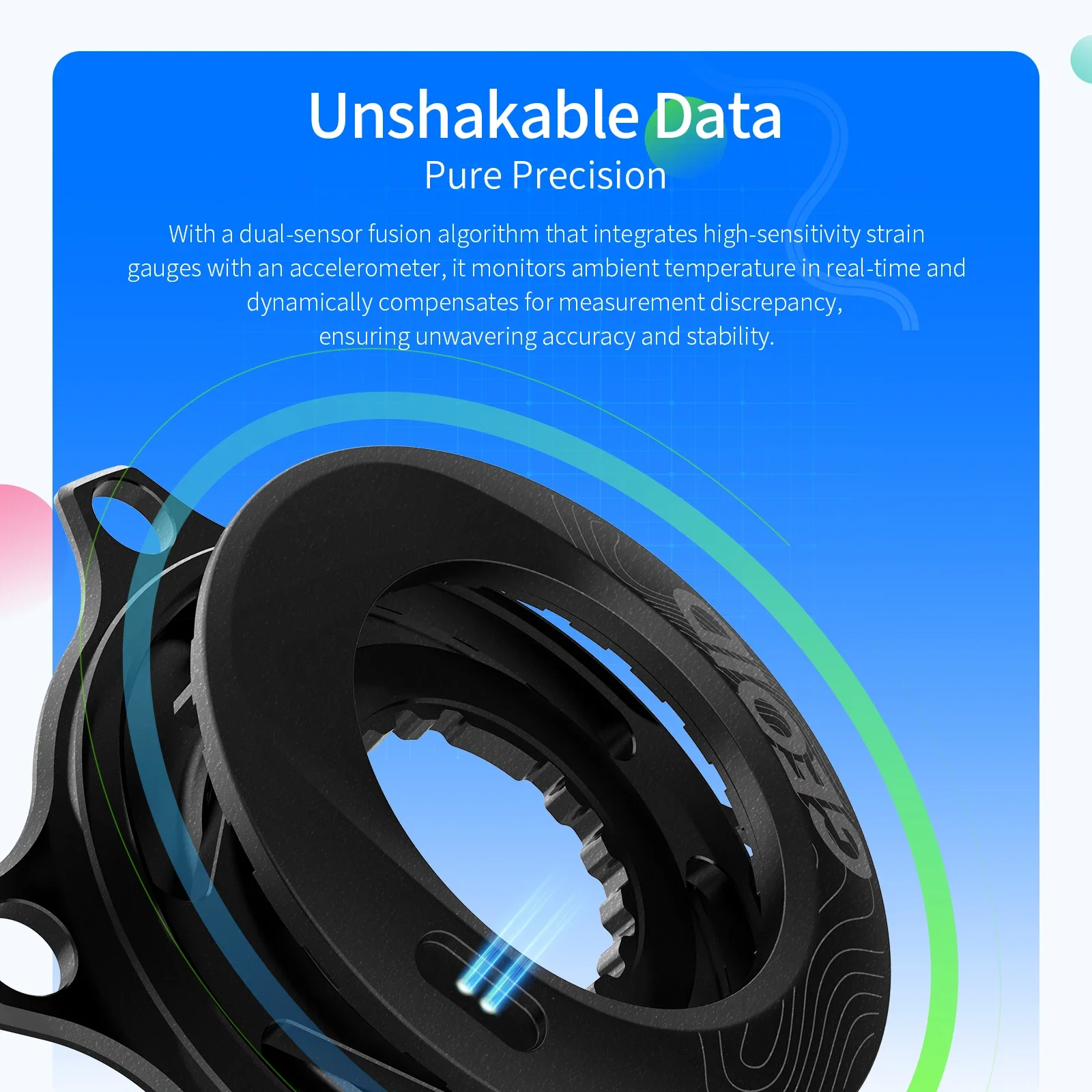 GEOID PM500 パワーメーター 110BCD 4ボルトクランク 24mmスピンドル