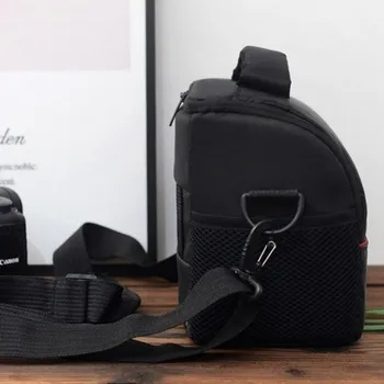 Borsa impermeabile per fotocamera digitale, custodia protettiva, borsa fotografica portatile, borsa a tracolla multifunzionale, accessori da viaggio