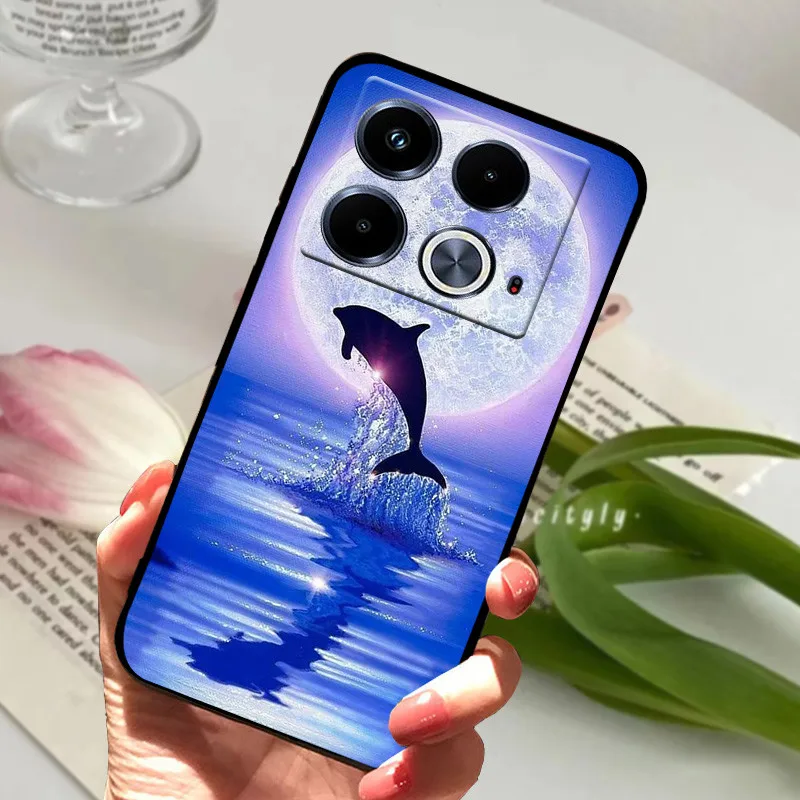 Animal Silicone Soft TPU Back Cover Protective Case