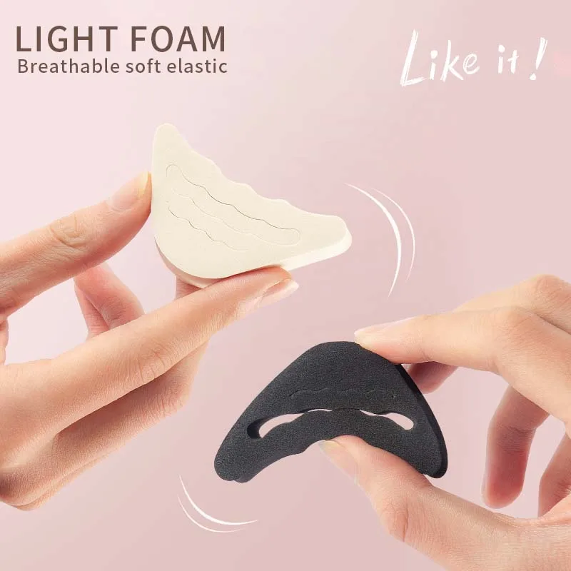 Women High Heel Toe Plug Insert Shoe Big Shoes Toe Front Filler Cushion Pain Relief Protector Adjustment Shoe Accessories 1 Pair shoe insoles,toe pads