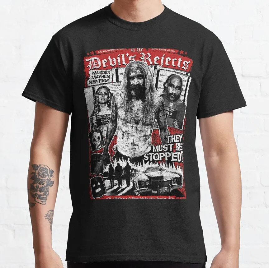 3 From Hell Horror Movie Classic T-Shirt – Otis, Baby, and Captain Spaulding