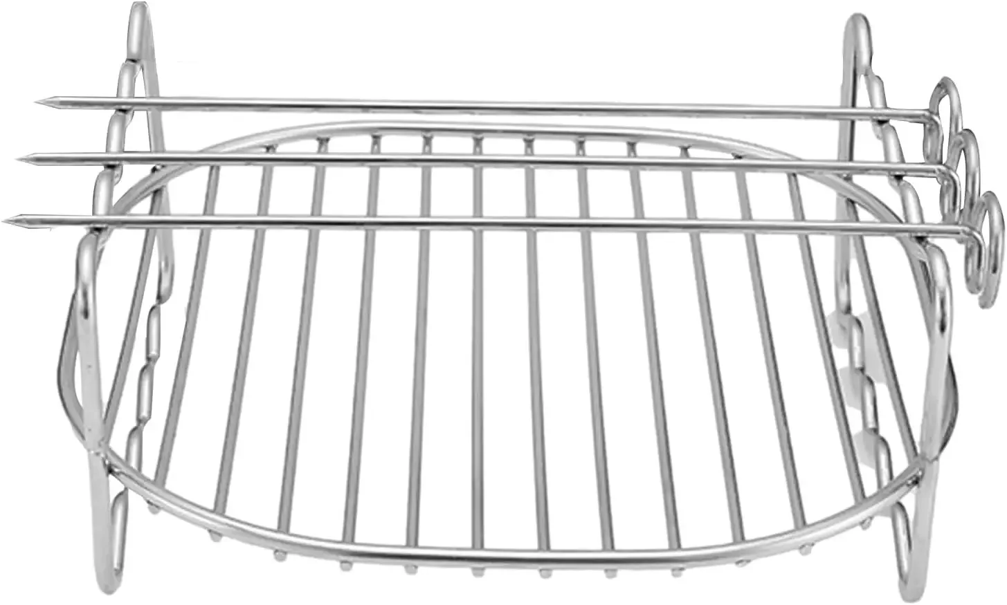 Air Fryer Double Layer Rack, Multi-Purpose Double Layer Rack Stand, Air Fryer Accessories Rack, 6/7/8 in Stainless Steel Fry