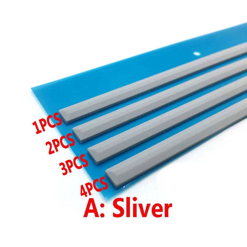 HP용 노트북 고무 패드, 양면 테이프 고무 발이 있는 하부 커버 발 패드, X360 15-BP TPN-W127, 280mm x 6mm x 2mm, 1-2 개