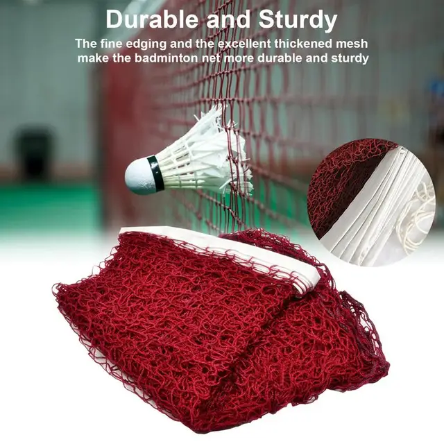 510*76cm Professional Sports Training Standard Badminton Net Outdoor Tennis Net Outdoor Mesh Volleyball Net Practice Accessory 3