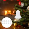 10 Pcs Bubble Bell Foam Christmas Bells Shape Crafts Upholstery Polystyrene Model Baby 6