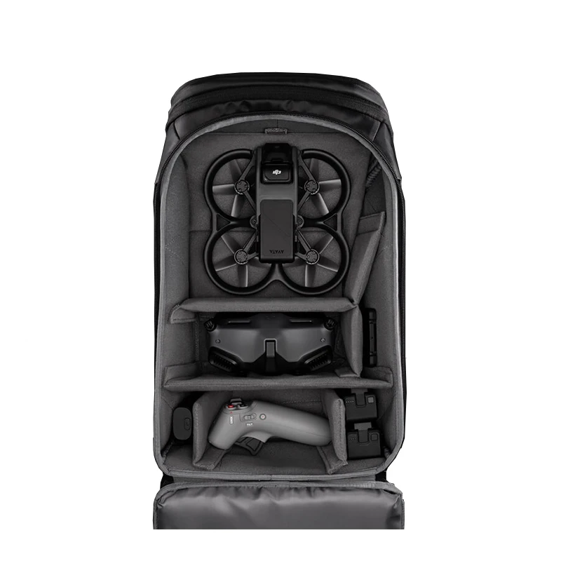 DJI Avata Backpack Black Fabric Waterproof Bag Multifunctional drone accessories Camera Backpack Outdoor Shooting