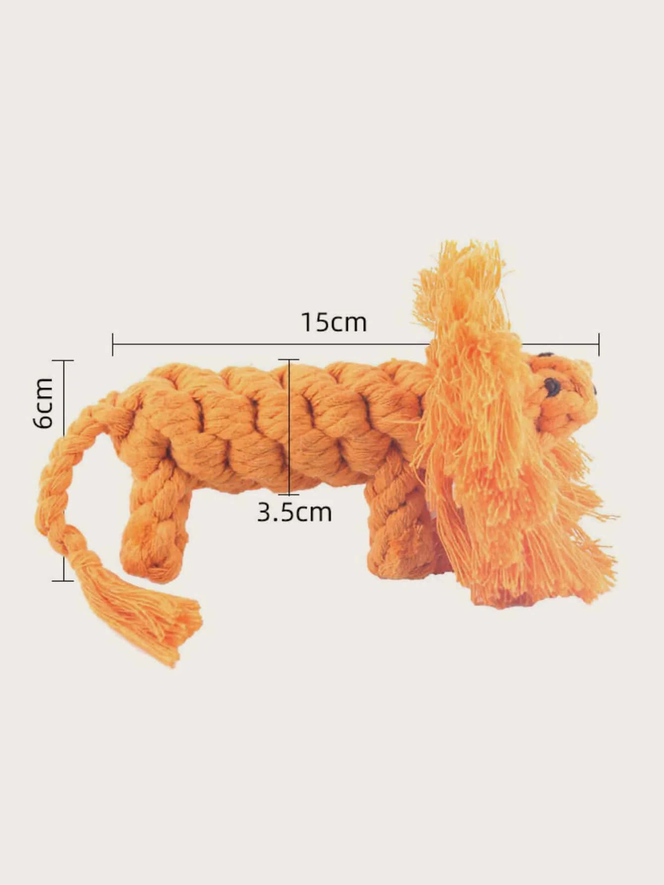 Barida Rope Dog Chew Toy Large Non Toxic