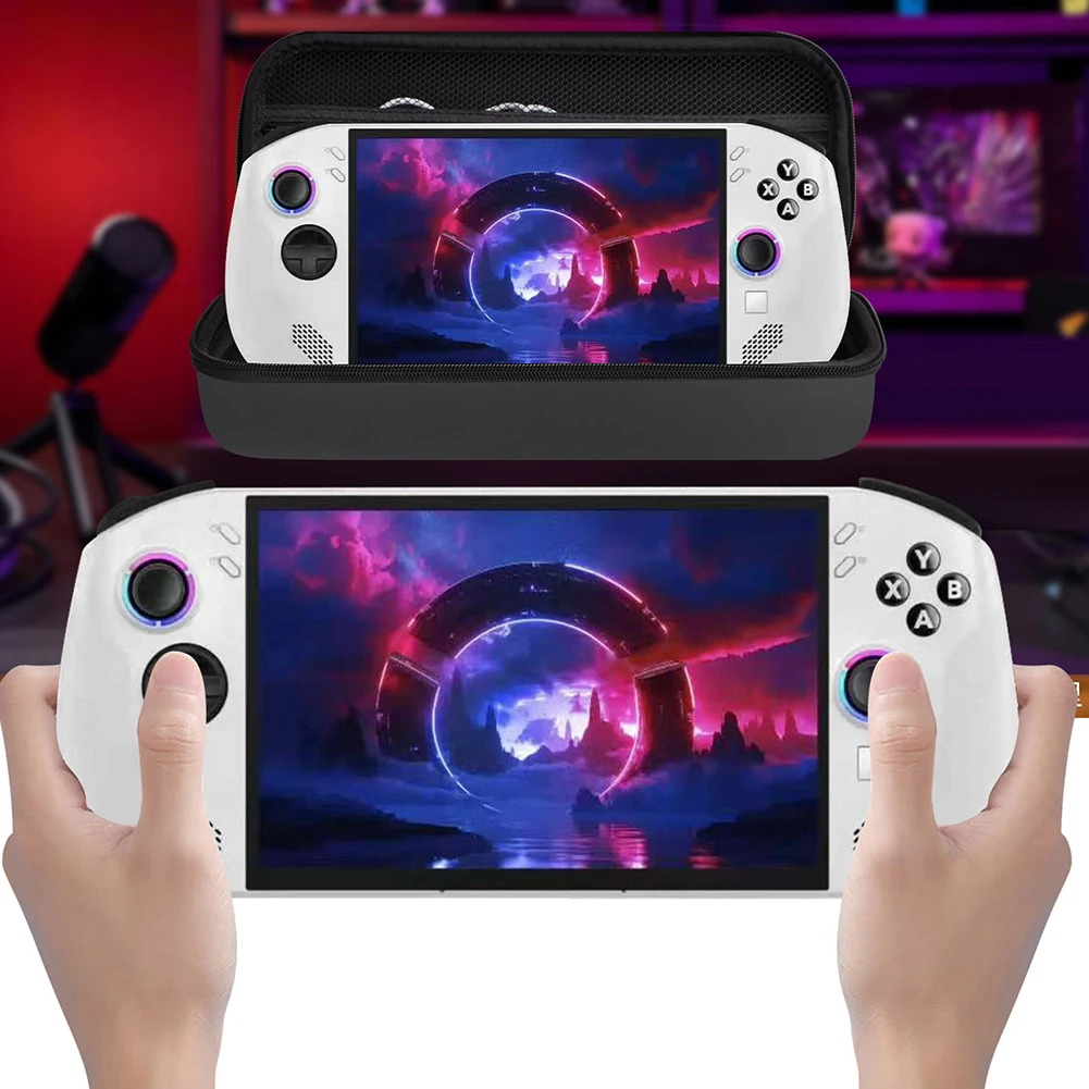 For Lenovo Legion Go S EVA Hard Case Waterproof Storage Hand Bag Anti-Drop Organizer Box Game Console Holder Gaming Accessories