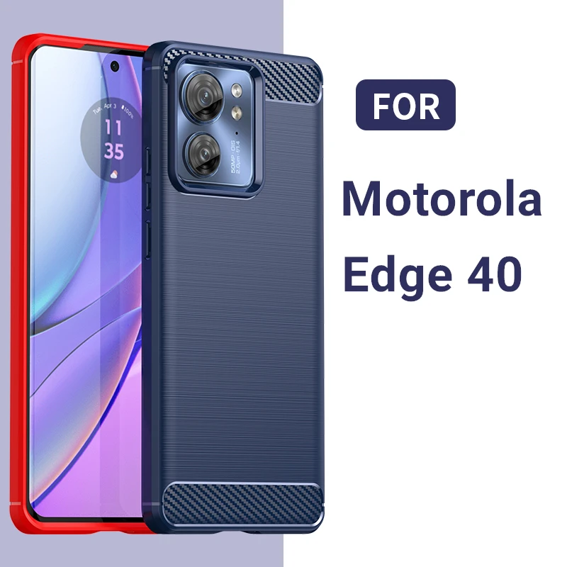 Per Motorola Edge 40 Custodia Motorola Edge 30 40 Custodie Cover Cover Posteriore Protettiva In Silicone Tpu Antiurto Motorola Edge 40