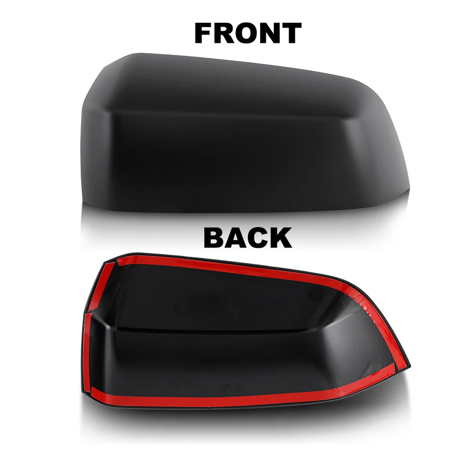 Coques De Rétroviseurs Pour Ford Ranger 2012-2022 – Protection ABS, Design Carbone, Installation Facile