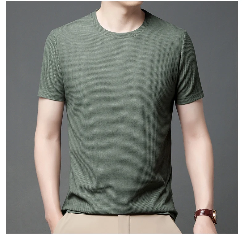 PlatiNum Summer Waffle T-shirt summer styling