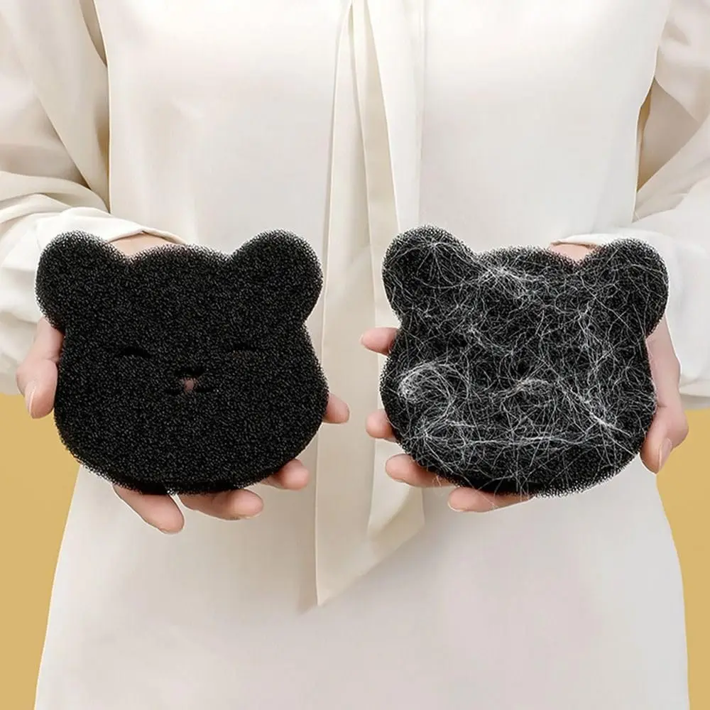 مزيل شعر الحيوانات الأليفة كرة الغسيل الكلب القط الشعر الماسك غسالة الوبر مزيل الفراء قابلة لإعادة الاستخدام الملابس تنظيف الإسفنج الرطب الجاف ثنائي الغرض