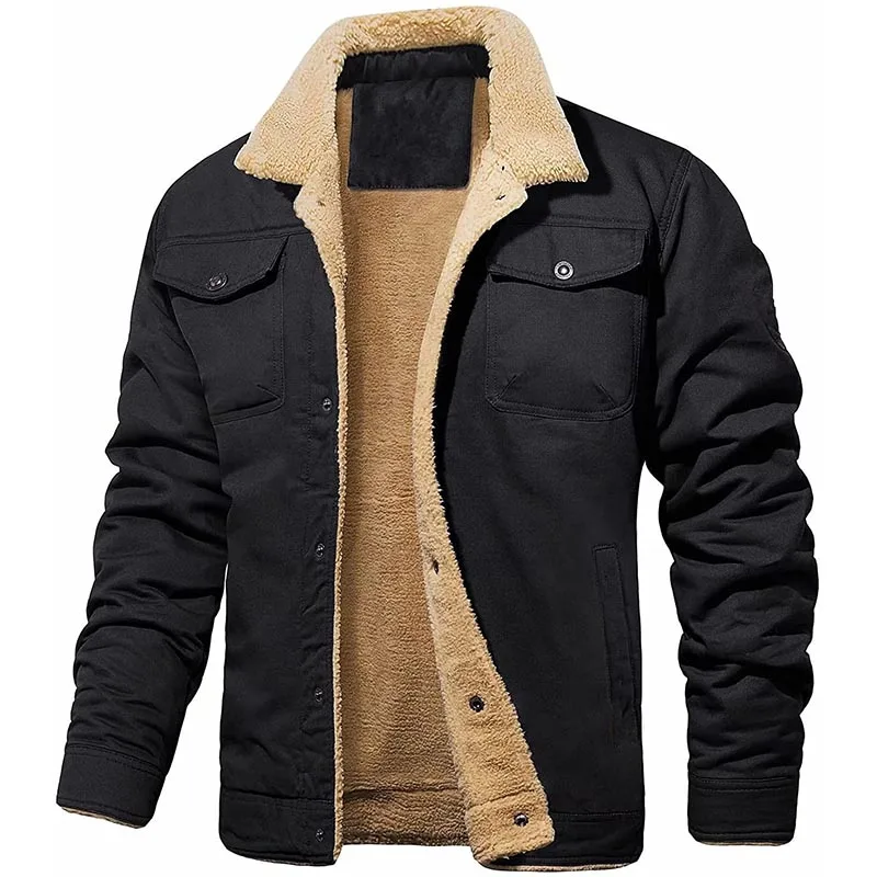 Man Coat Jacket Military Uniform Fishing Jacket Corduroy Withzipper Mountaineering Camping Baseball Trekking Sport