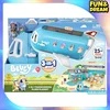 Spot Bluey Family Large Morphing Sounding Airplane Cruise Ship Doll Play House Children'S Toy Scene Action Figures Birthday Gift 1
