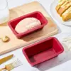 Silicone Baking Molds NonStick Rectangle Cake Pans Mini Loaf Pan Easy Release Bread Toast Mould Kitchen Accessories Pastry Tool 2