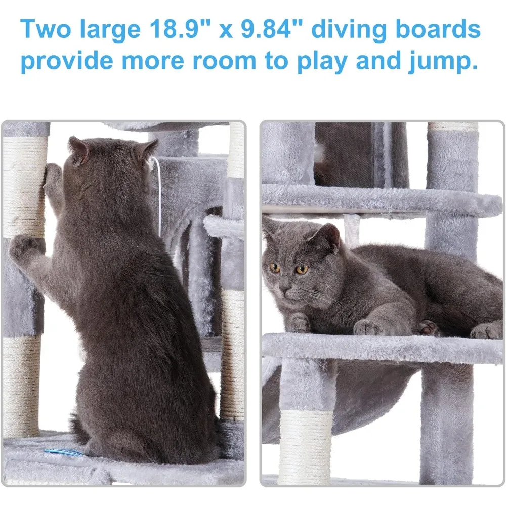 Indoor cat tower, multi story 3