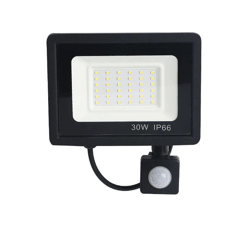 

LED PIR Motion Sensor Flood Light 220V Waterproof Spotlights 30W 50W 100W 150W Wall Lamp Reflector Outdoor Lighting for Garden