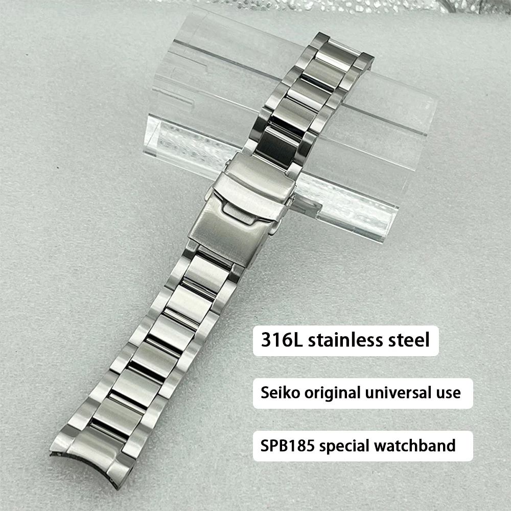 SPB185/SPB187J1 special stainless steel solid steel belt and the original watch general high-end grinding