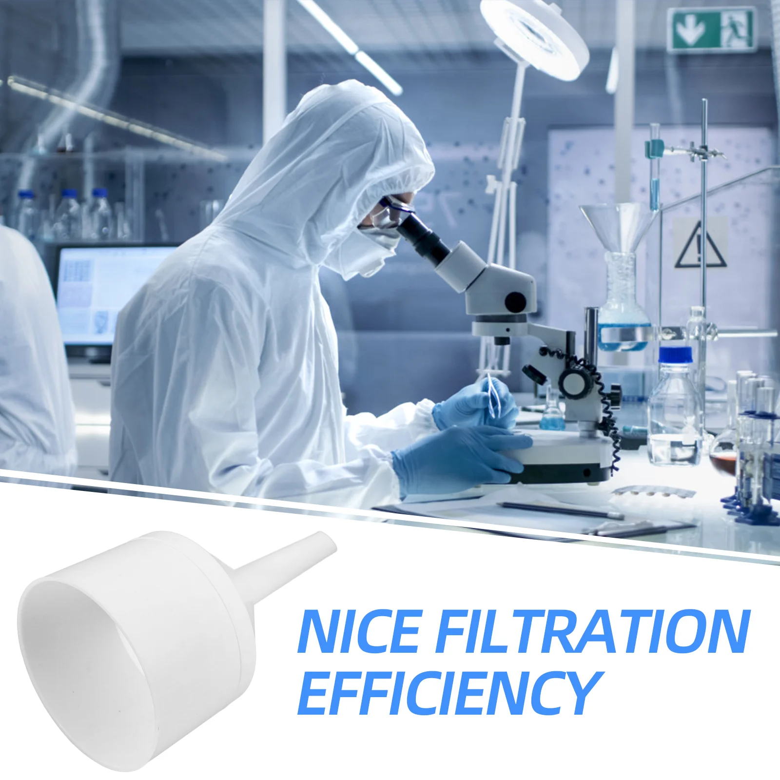 Filter paper plastic filter funnel syringe filters Funnel for Kitchen Use Plastic Sheeting Laboratory Buchner