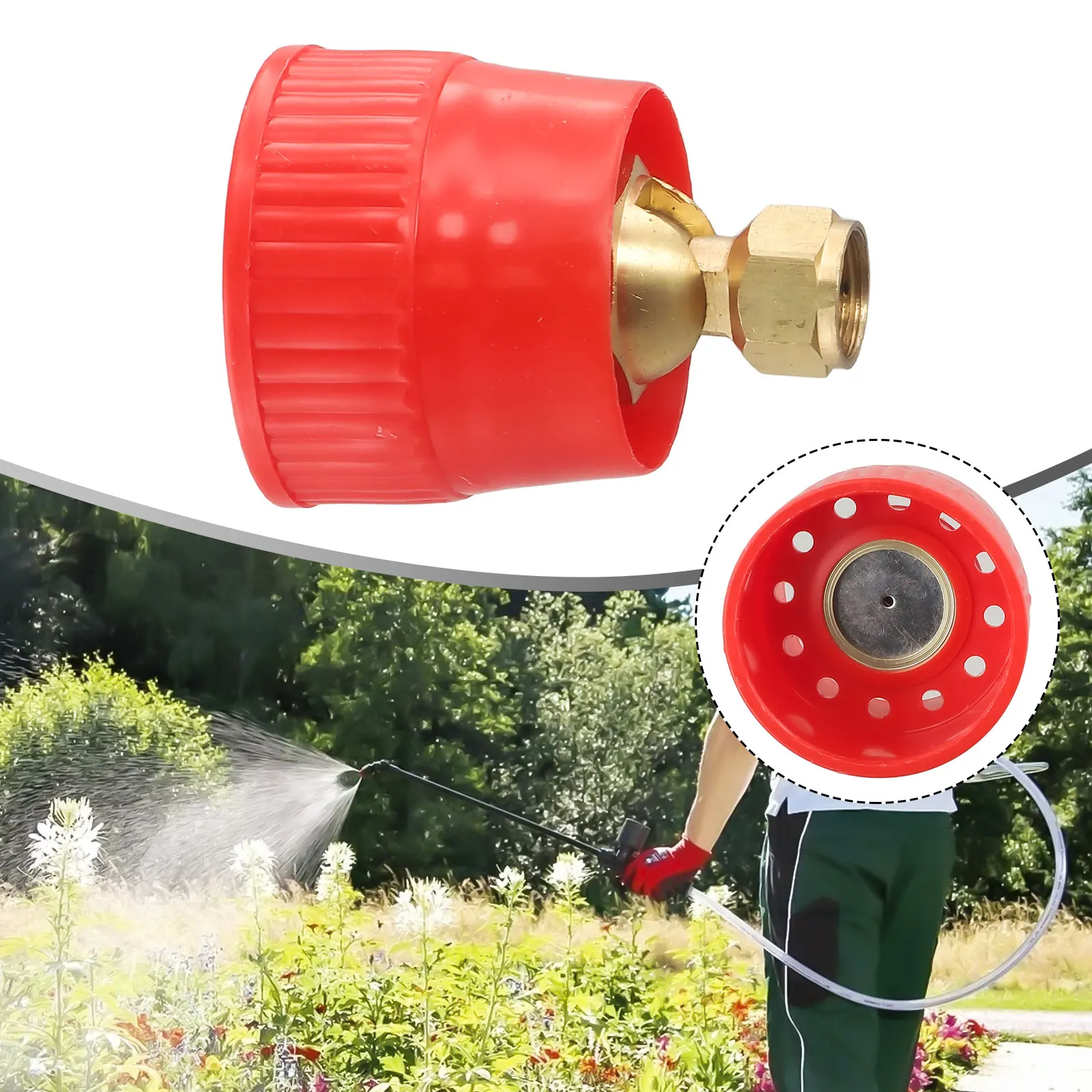 Garden Sprayer Nozzles Sprayer Nozzle Pressure Fogging Device 45 Degree Agricultural Irrigation Garden Watering Equipment