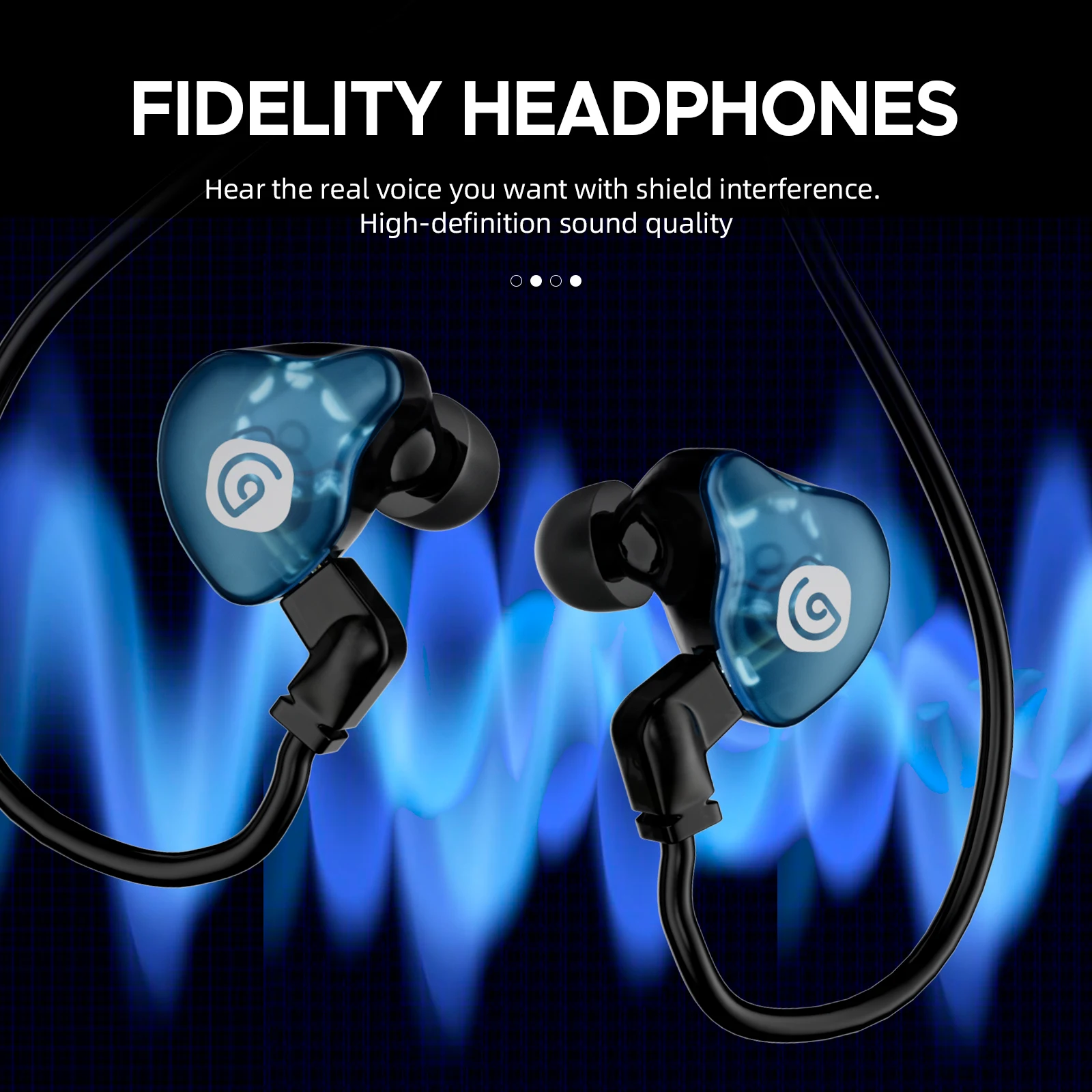 Debra ST-102 Stereo In-Ear Wireless Monitoring System Professional 530~580MHz Fr