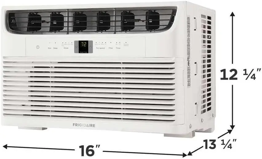 FHWC063TC1 Window Air Conditioner, 2024 6,000 BTU Electronic Controls, White 4