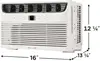 FHWC063TC1 Window Air Conditioner, 2024 6,000 BTU Electronic Controls, White 4