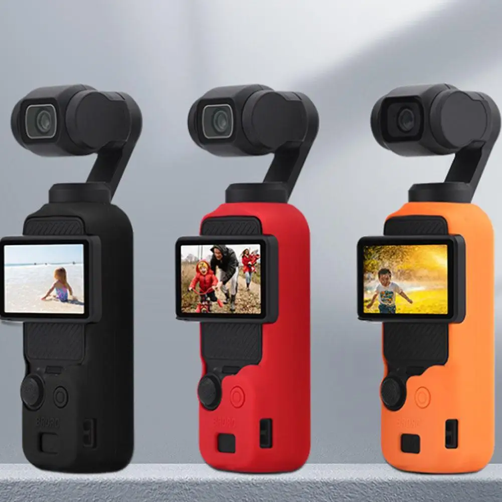 

Силиконовый чехол для DJI Osmo Pocket3, противоударный чехол для защиты от тепла, защита от царапин