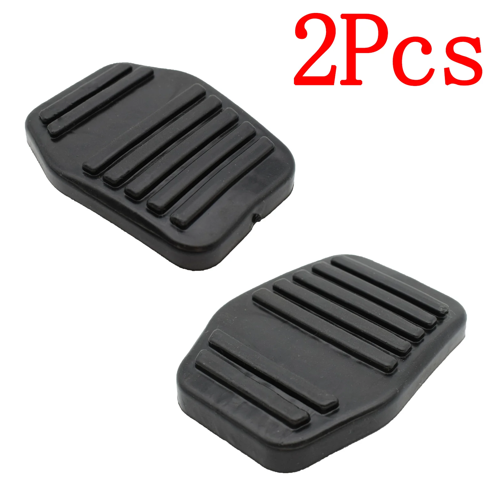 1 Pair Brake Clutch Pedal Pad Rubber Cover for Ford Transit MK6 MK7 2000-2004 Focus 1998-2005 Fiesta 2001 2008 6789917