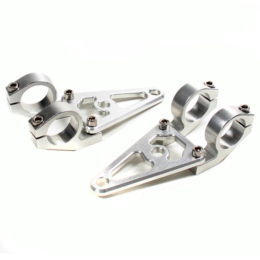 토르비안 CNC 알루미늄 오토바이 26mm 27mm 30mm 45mm 헤드라이트 마운트 브래킷 헤드 램프 홀더 포크
