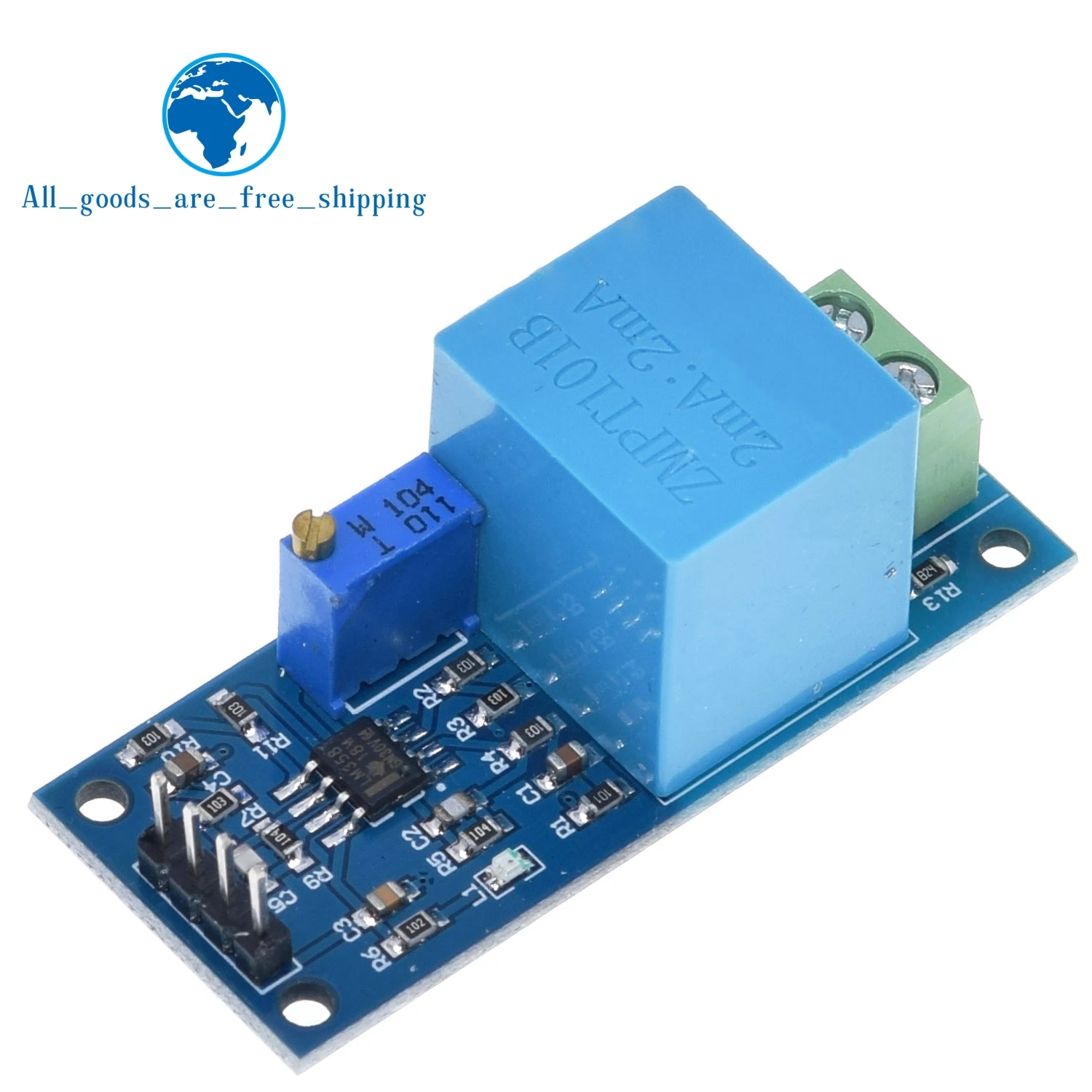 TZT 1/3PCS Aktive Einphasige Spannung Transformator Modul AC Ausgang Spannung Sensor für Arduino Mega ZMPT101B 2mA