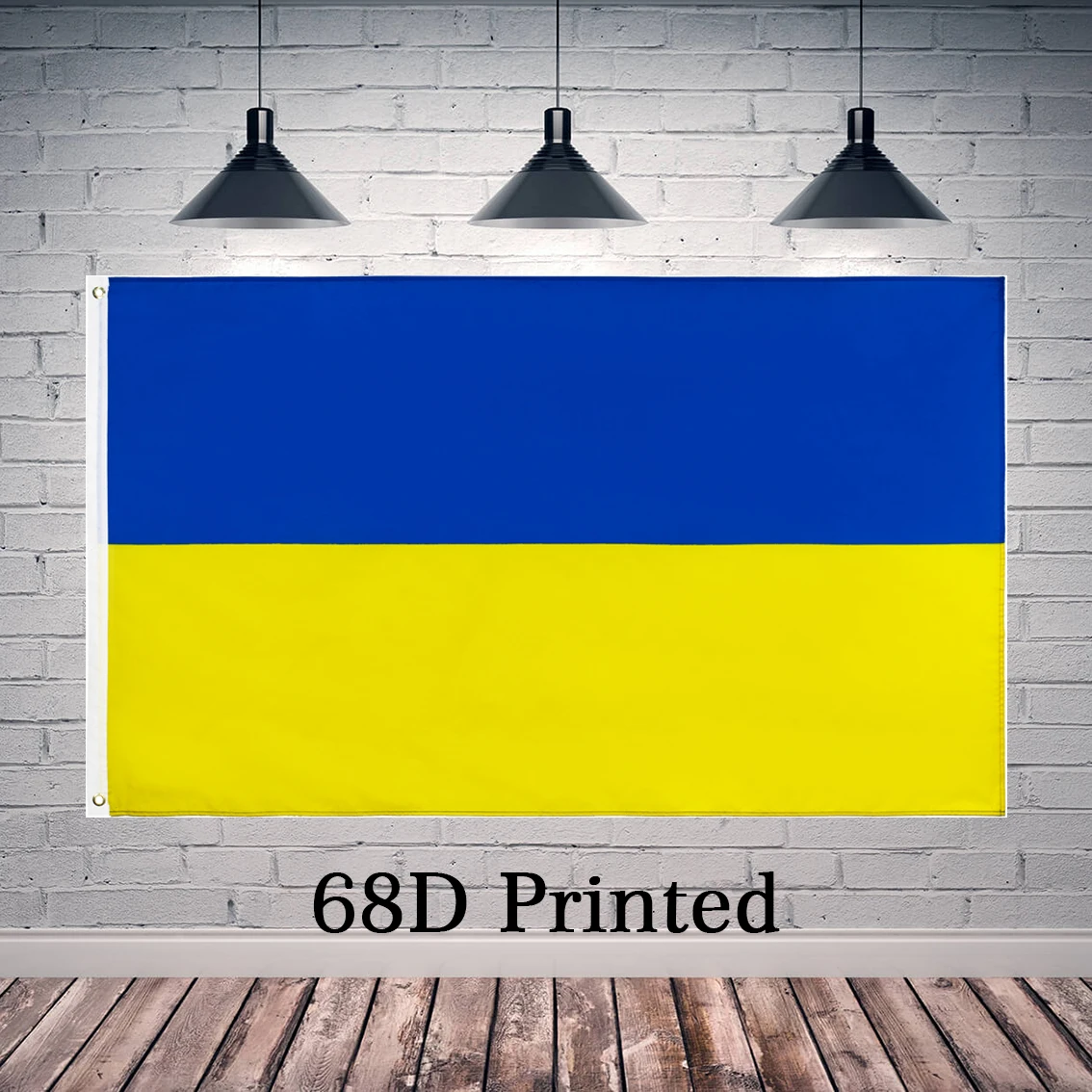 

90X150cm Ukraine Україна Flag Polyester Printed Decoration Banner Tapestry FLAGLAND