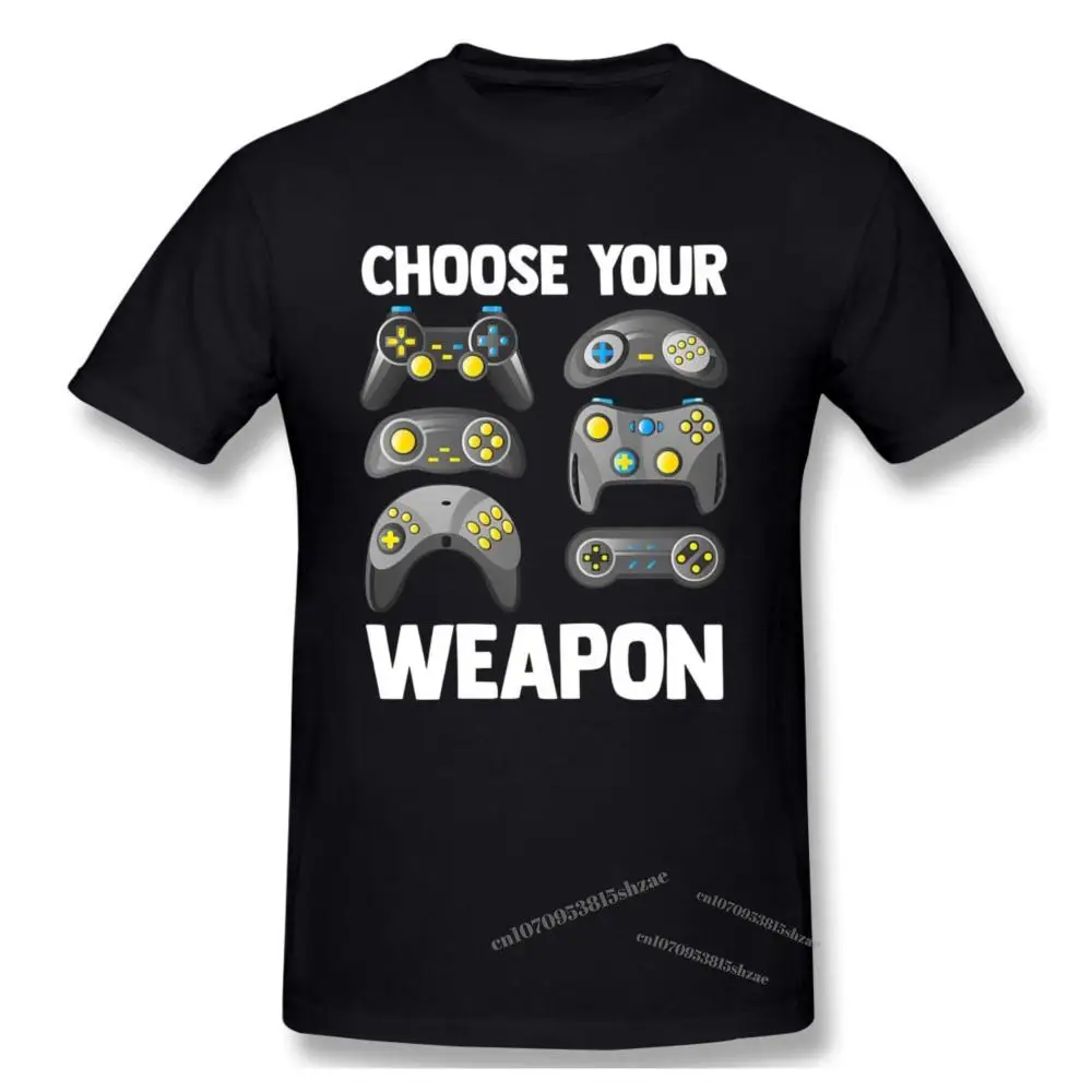

Video Game Controller Choose Your Weapon Esports Gamer Tshirt man T Shirt Woman