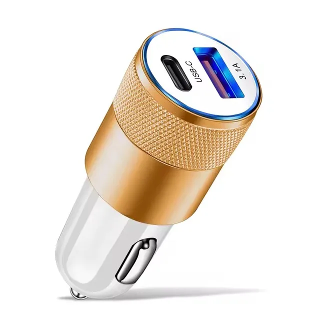 ตัวเลือกสินค้า อะแดปเตอร์ชาร์จรถยนต์ USB-C 66W ชาร์จเร็ว