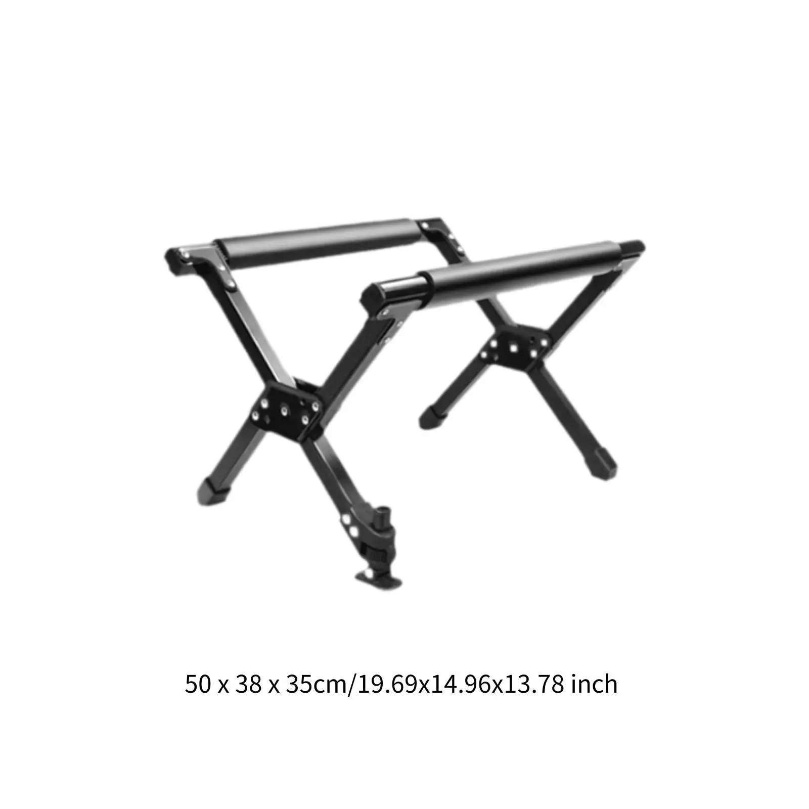 Outdoor Ice Cooler Stand Camping Fridge Rack for Hiking Traveling Picnic