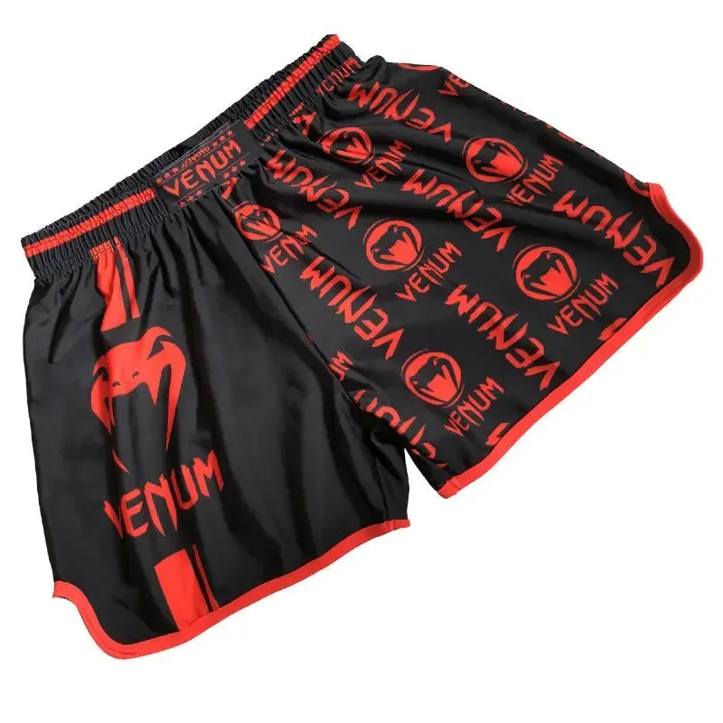 MMA Thailand Muay Shorts Men's Thai Mixed Martial Arts Boxing Combat Competition Sports Fighting Short Pants