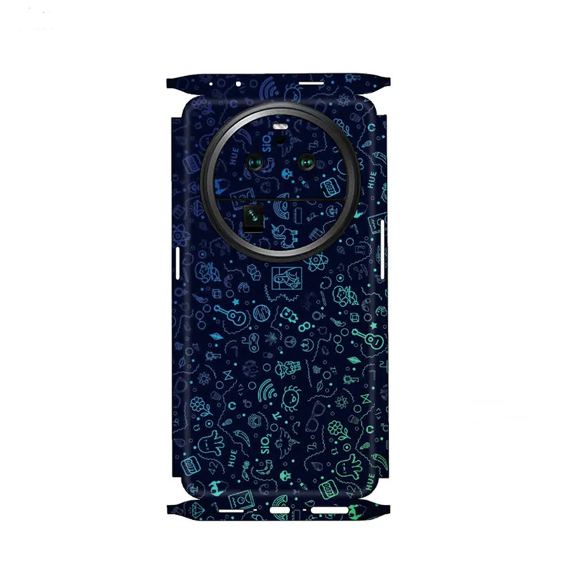 Full Cover 3M Film Per Oppo Find X6 Pro Film Decalcomania Pelle Aurora Cover Posteriore Protector Wrap Adesivi Ultra Sottili Oppo Find X6