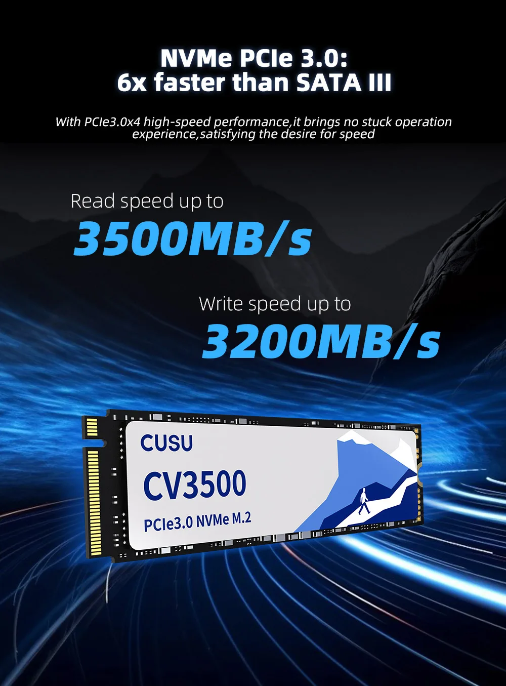 Внутренний жёсткий диск CUSU M.2 SSD 120 ГБ 256 ГБ 512 ГБ 1 ТБ, M2 SSD ...