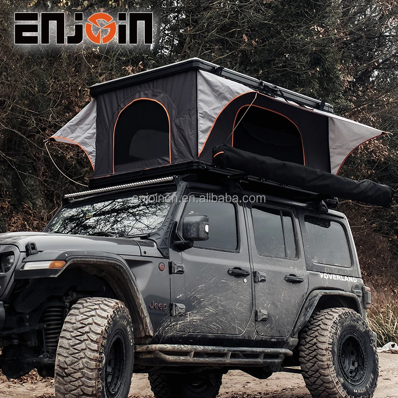 

4x4 Offroad aluminum roof tent most popular sell for outdoor camping with top rack aluminum roof top tent