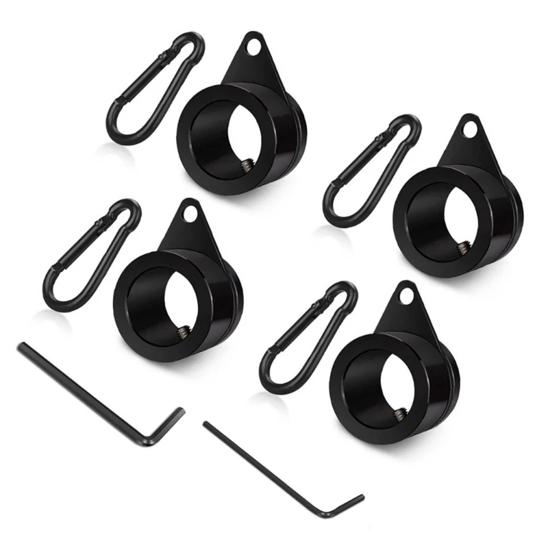 Mounting Rings for Flagpoles Grommets Clip Attachment 360 Rotating Clip