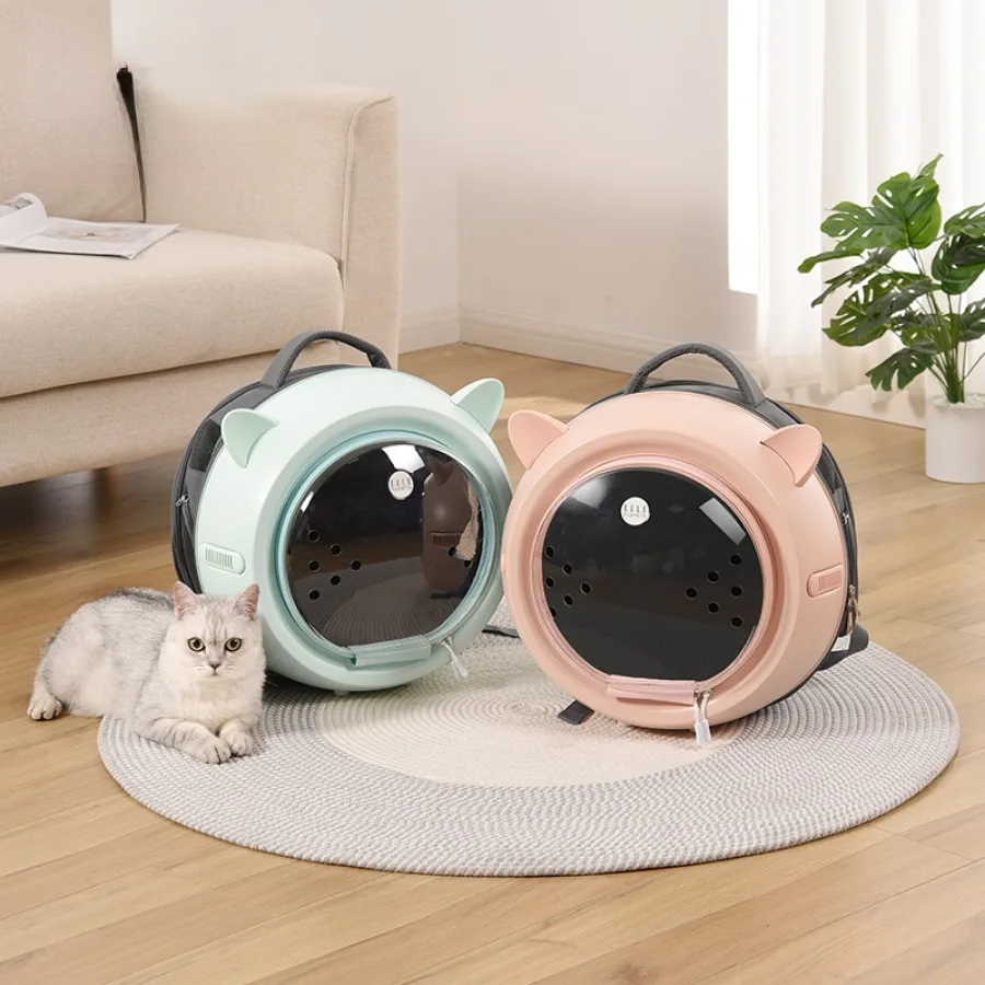 

Travel Outgoing Cute Cat Carry Bag Space Capsule Shoulder Outdoor Unique Dog Backpack Transporter Portable Mochilas Pet Carrier
