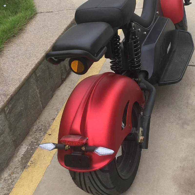 Image showcasing HL4.0 Electric Motorcycle Accessories Front and Rear Turn Signal Light ...