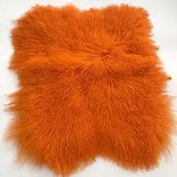 100% real Mongolian sheep skin curly fur lamb skin fur skins of fur animals
