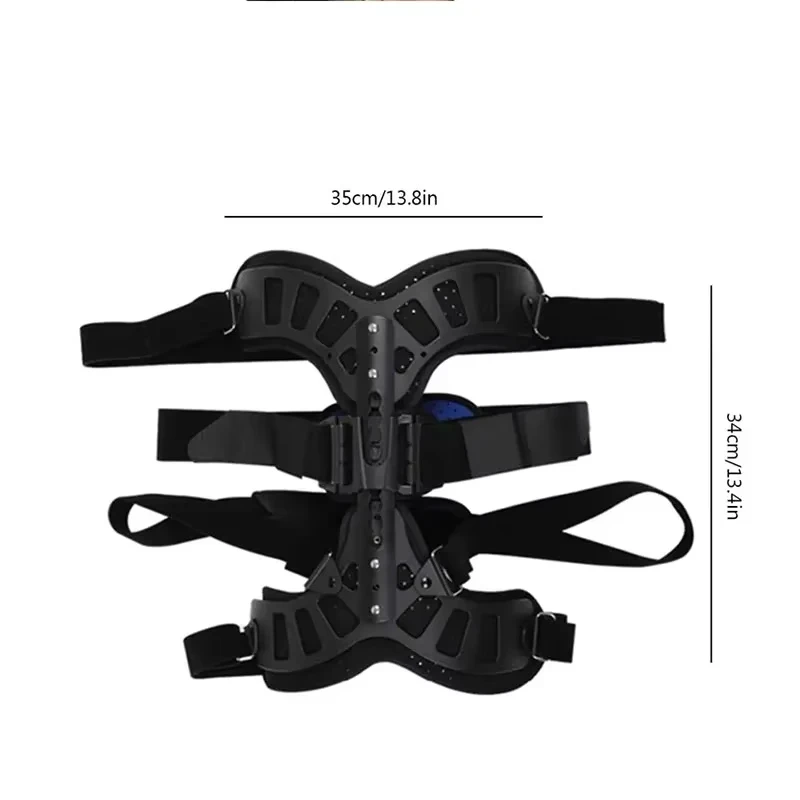 Scoliosis Brace Posture Corrector Treatment Adjustable Spinal Auxiliary Orthosis for Back Postoperative Recovery-For General 5