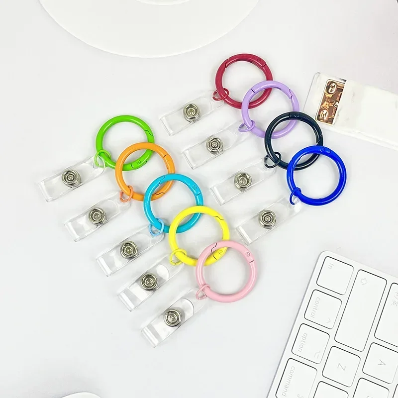 Transparent Photocard Holder Card Protective Case Name Badges Card Sleeve Waterproof Students Meal Bus Cover Keychain card holder photo card holder card protector