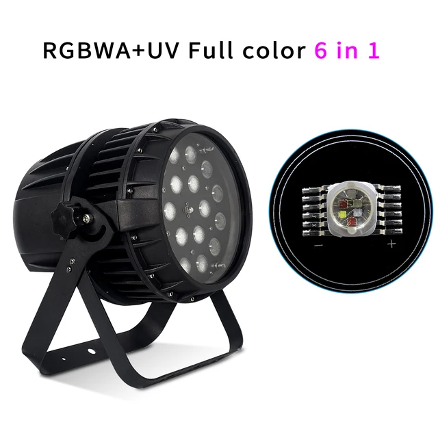 RGBWA UV 6in1