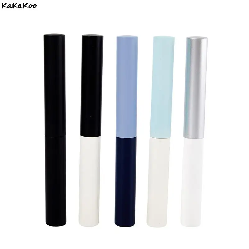 5Pcs 5ML Empty Mascara Tubes Makeup Packaging Cosmetic Sample Container Refillable Plastic Bottle With Eyelash Brush Stick