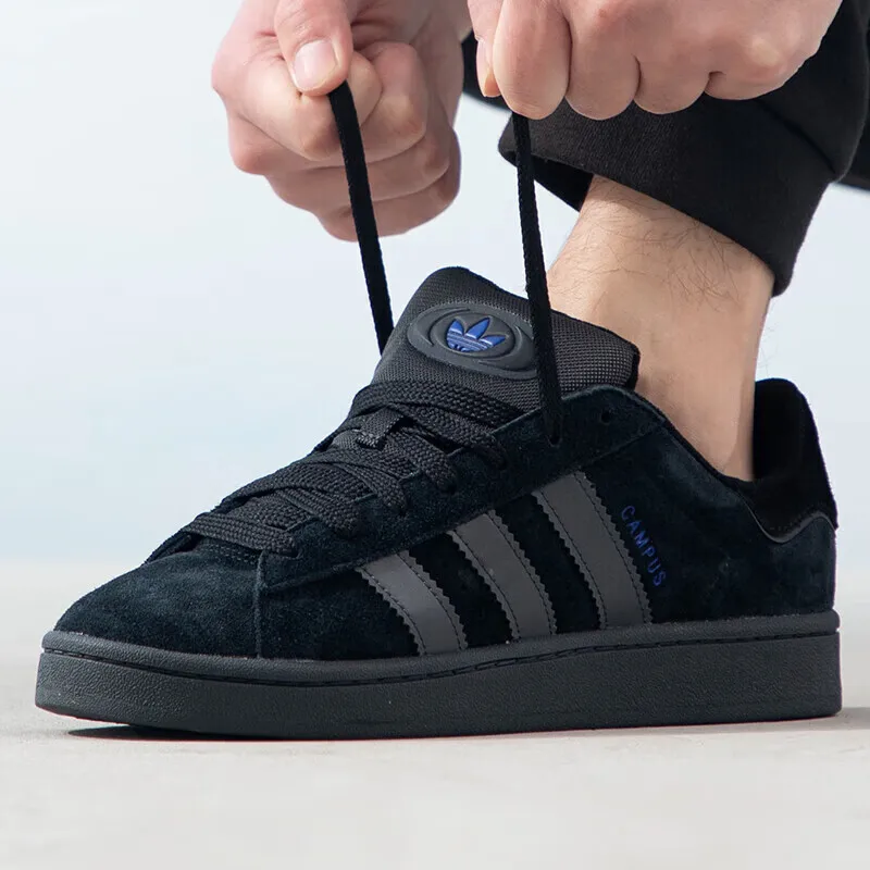 Adidas Original Black Campus 00s Men's and Women's Board Shoes Wear-resistant Anti-slip Casual Shoes