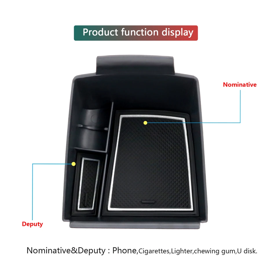 Accoudoirs Boîte De Rangeent Centrales Pour Kia Pour Picanto Accoudoir