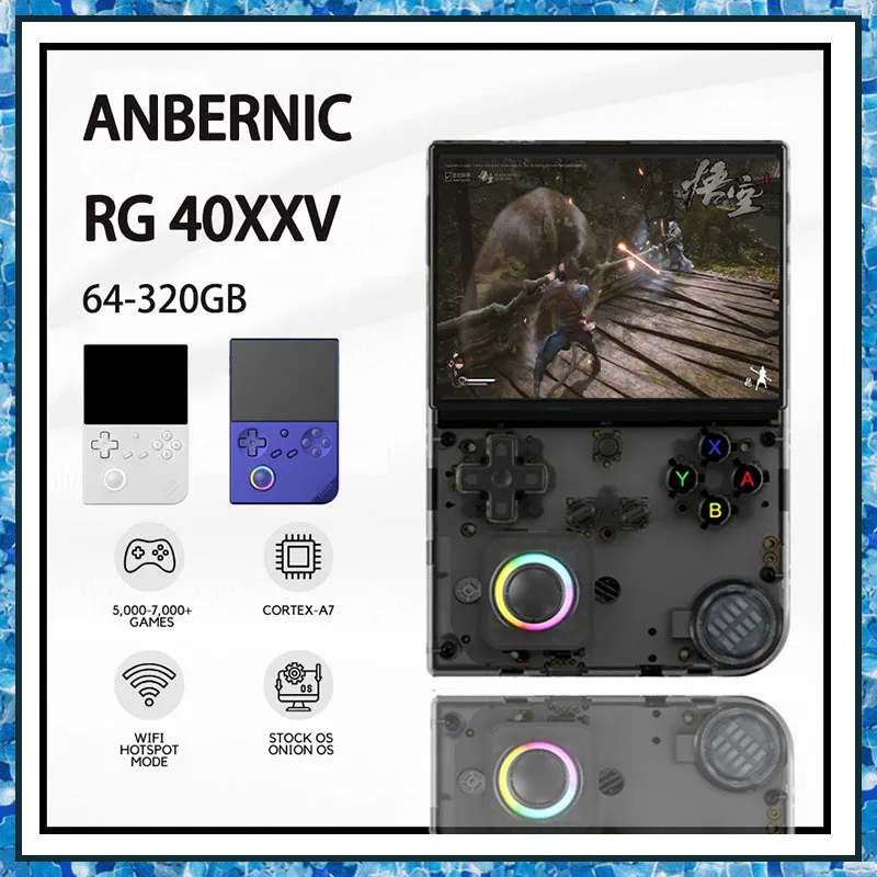 Retrokonsola ANBERNIC RG 40XXV z EU (bez gier) za $51.86 / ~216zł